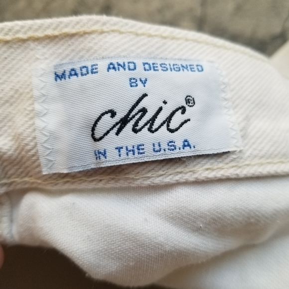 Vintage 90s y2k Off-White Denim High Rise Waisted Mom Jeans 25" Waist VSCO - Picture 7 of 10